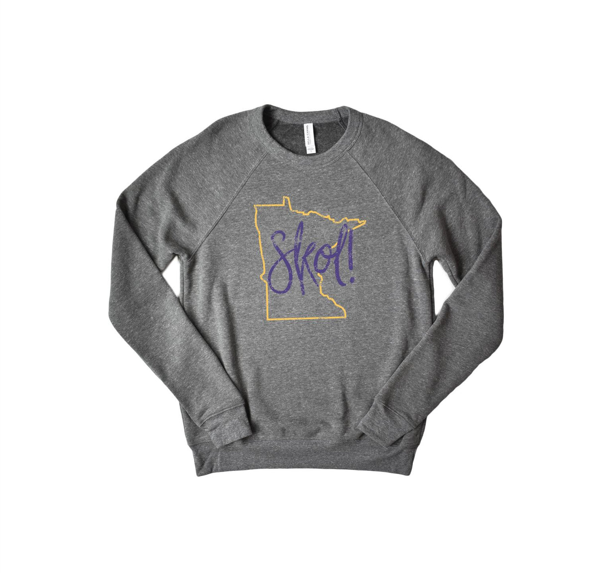 Skol Minnesota Shirt by icecreaMNlove Sweatshirt - Light Gray / Large