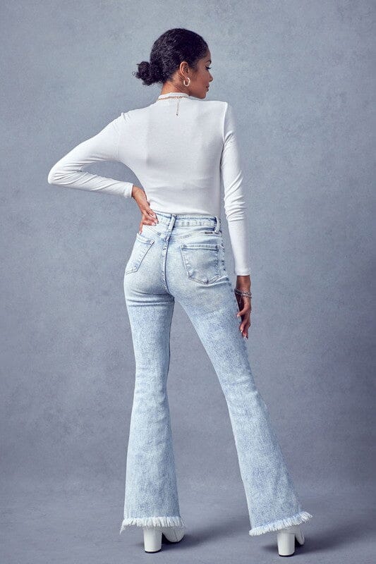 Kan Can High Rise Flare Jeans JEANS icecreaMNlove 