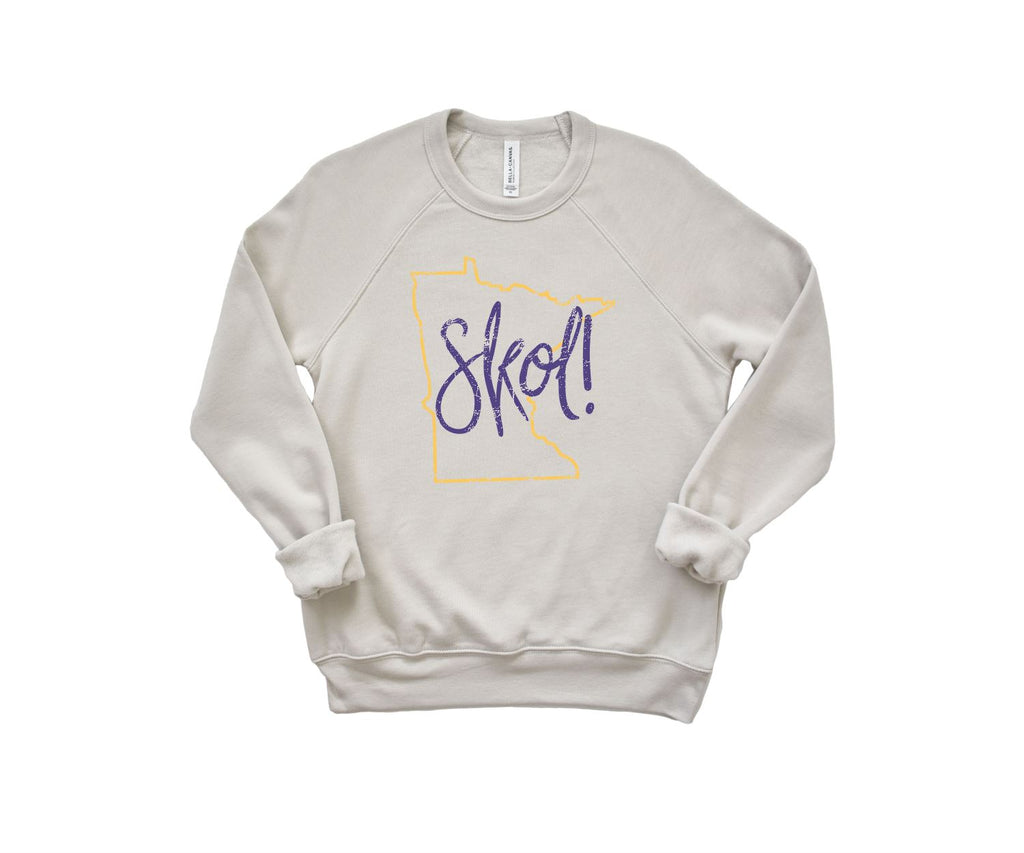 Skol Minnesota Shirt by icecreaMNlove Sweatshirt - Bone / XX Large