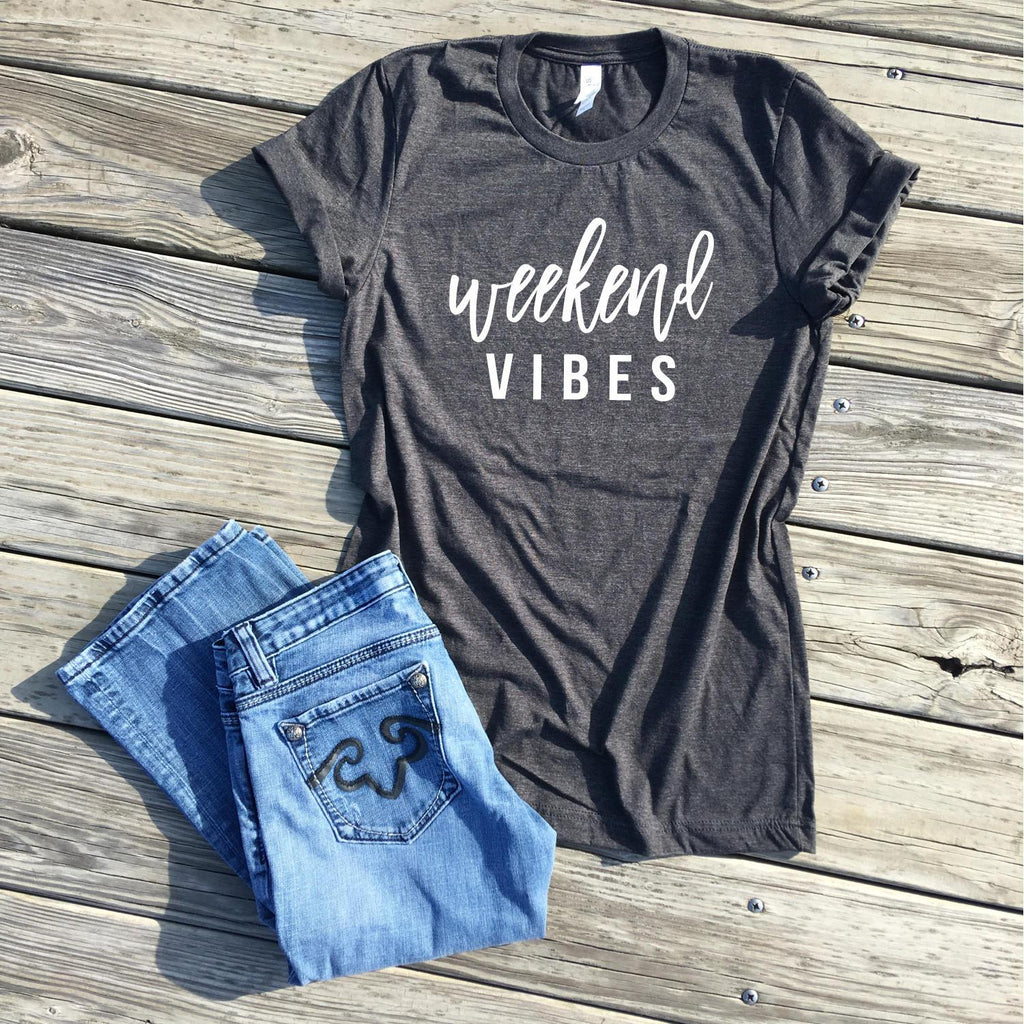 weekend vibes shirt by icecreaMNlove - icecreaMNlove