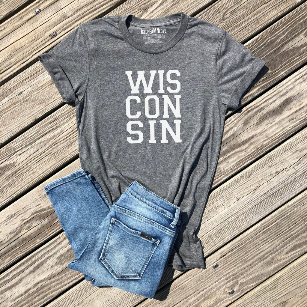 wisconsin shirt by icecreaMNlove - icecreaMNlove