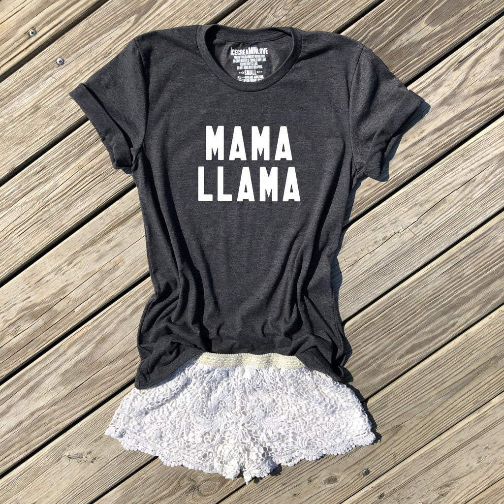mama llama shirt by icecreaMNlove - icecreaMNlove