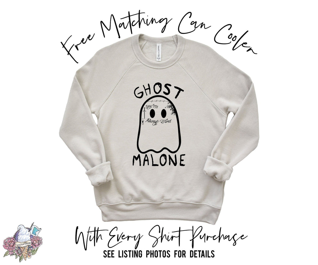 Ghost Malone Halloween shirts! by icecreaMNlove. Free Can Cooler included. GMALONE icecreaMNlove 