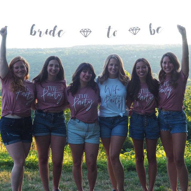 Wife of the Party & The Party Bachelorette Party Shirts by icecreaMNlove BACHELORETTE! icecreaMNlove 