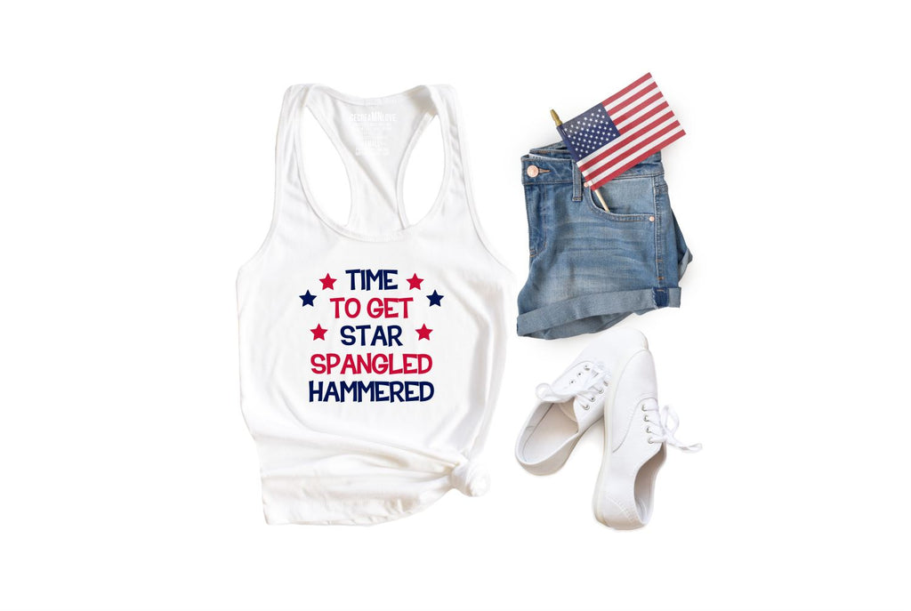 time to get star spangled hammered shirt by icecreamnlove - icecreaMNlove